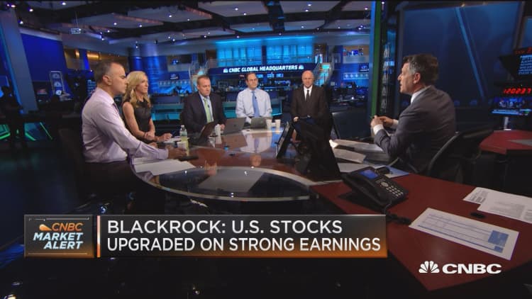 Traders debate BlackRock's US stocks call