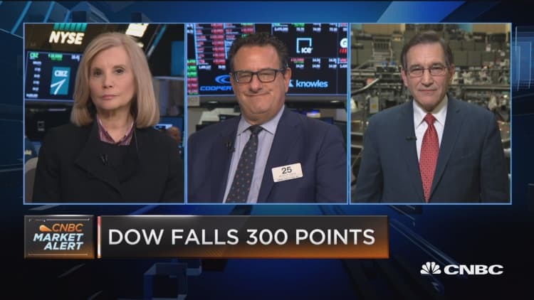 Closing Bell Exchange: Dow drops more than 300 points at low