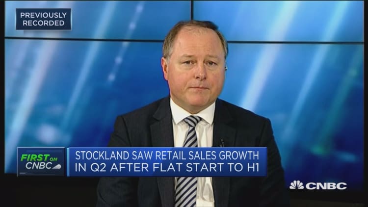 Australia retail is 'not oversupplied'