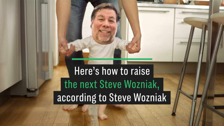 Here's how to raise the next Steve Wozniak, according to Steve Wozniak