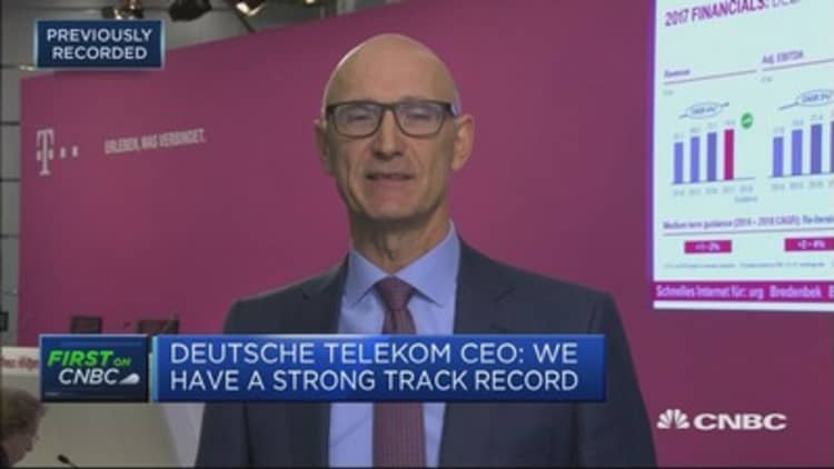Deutsche Telekom CEO: Expanding network to 80 percent of German population