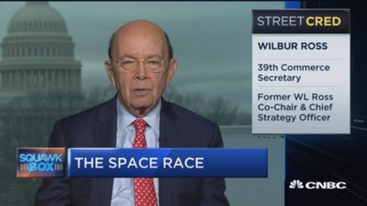 Wilbur Ross on space race: We want to turn the moon into a gas station