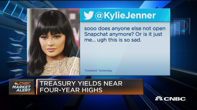 Snap shares fall after Kylie Jenner slams redesign