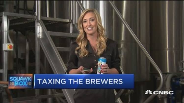 Beer brewers get break under new tax rules