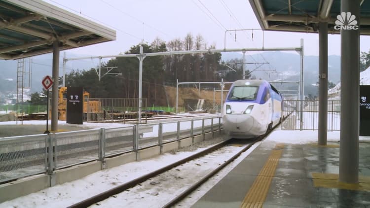 South Korea's new high-speed rail line is connecting the country
