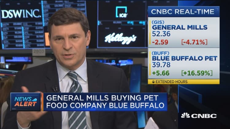 General Mills to buy Blue Buffalo for $8 billion