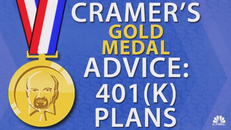 Cramer's gold medal advice: Find the perfect balance between your 401(k) and IRA