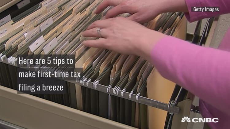 Here are five tips to make first-time tax filing a breeze