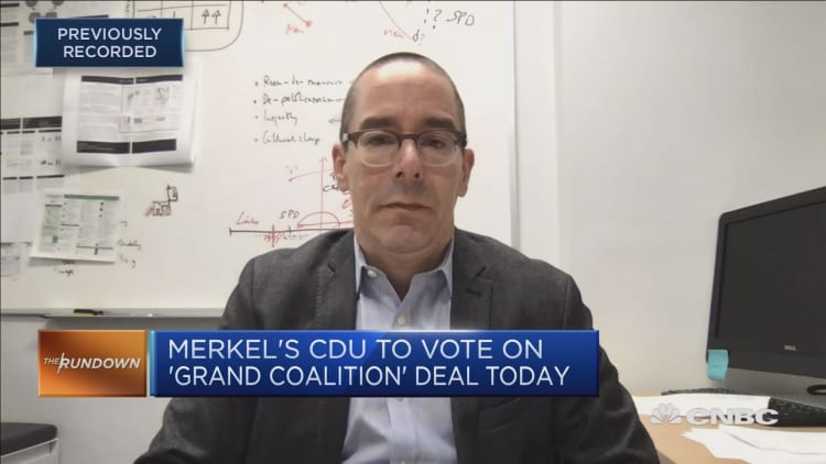 This professor says things are "looking good" for Merkel