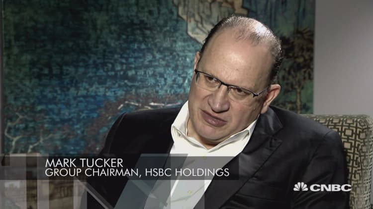 HSBC's Mark Tucker on his role as chairman