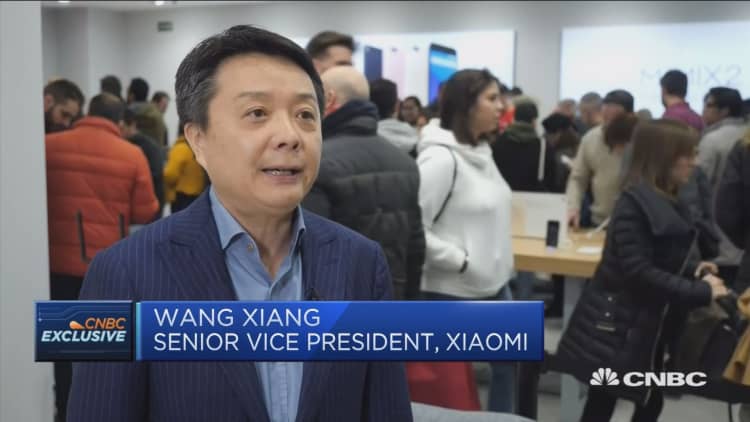 Xiaomi exec: Confident we'll continue to grow product portfolio