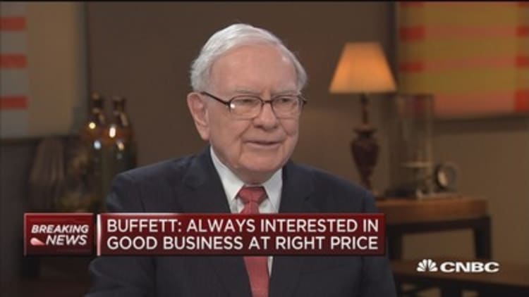 Buffett: GE accounting has not been a model