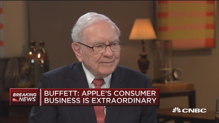 Buffett: Apple's consumer business extraordinary