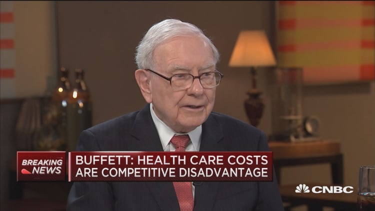 Buffett: I love the idea of tackling health-care costs