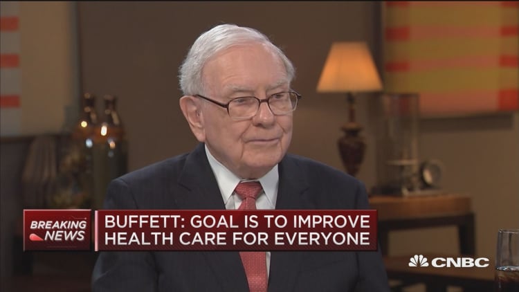 Buffett: Our goal is to improve health care for everyone