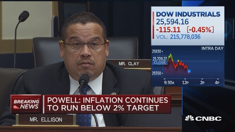 Rep. Keith Ellison presses Fed Chair Powell on immigration in workforce