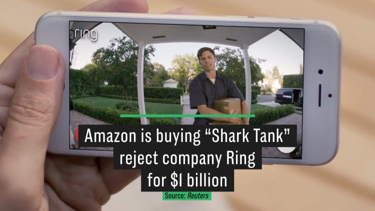 Amazon is buying "Shark Tank" reject company Ring for $1 billion