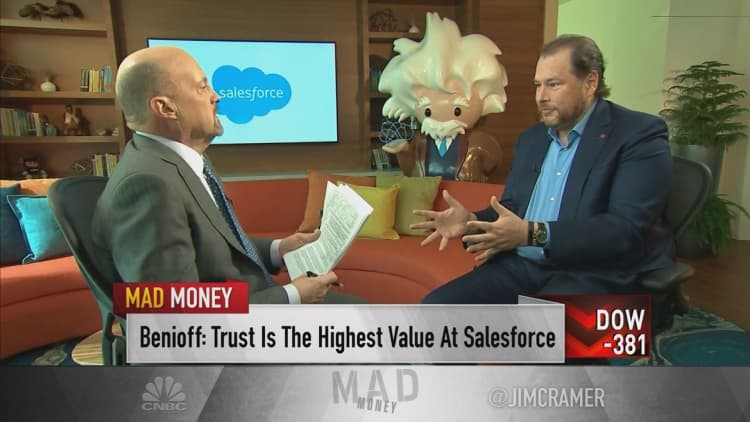 CRM's Benioff: Companies that don't value trust will 'pay a terrible price'