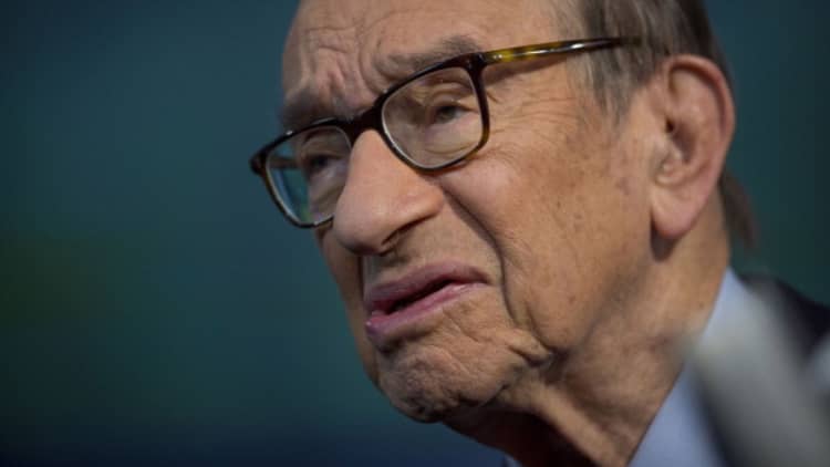 Alan Greenspan: We are in a bond market bubble