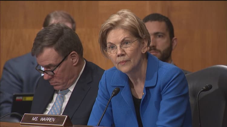 Sen. Elizabeth Warren grills Fed's Powell over Wells Fargo measures
