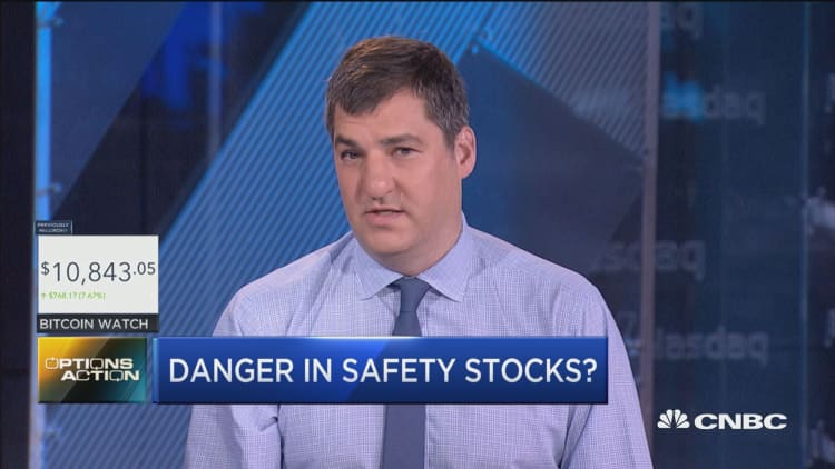 One trader is cashing in on this group of safety stocks