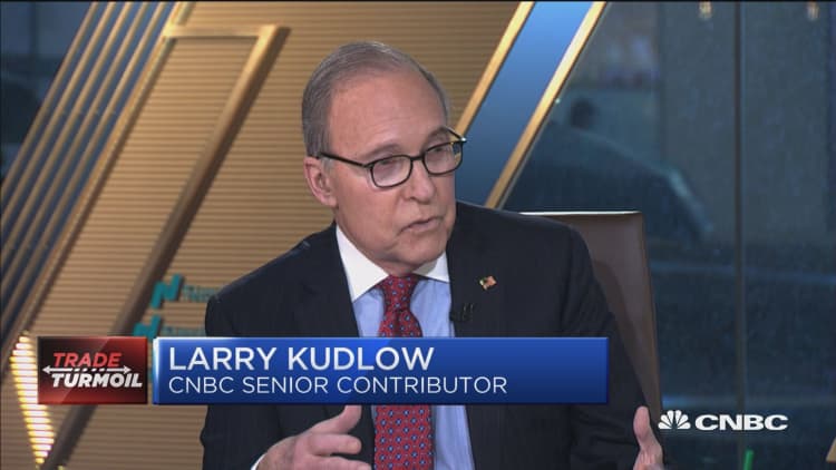 Tariffs are 'prosperity killers,' says Larry Kudlow. Here's why