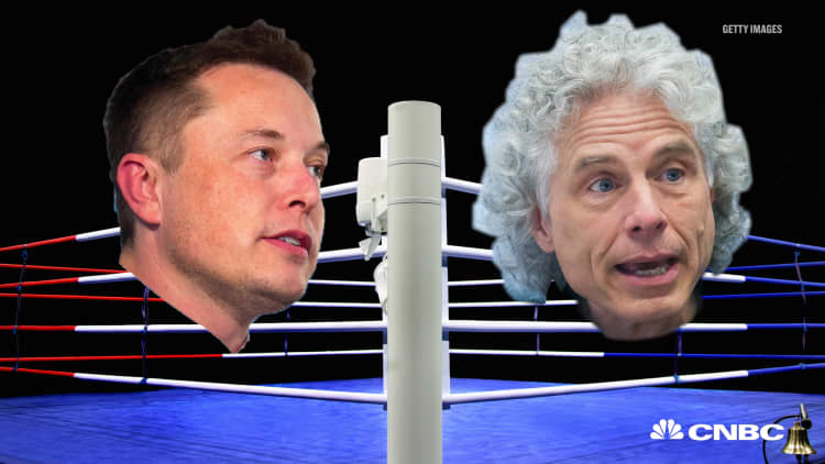 Elon Musk responds to Harvard professor Steven Pinker’s comments on A.I.: ‘Humanity is in deep trouble’