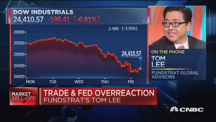 Volatility we've seen isn't something that should concern us, Tom Lee