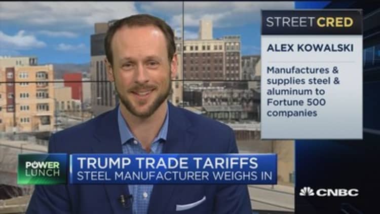 Steel manufacturer weighs in on tariff announcement, says market is overreacting