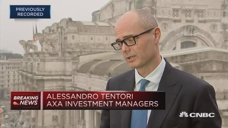 Tail risks could materialize around spurious coalitions in Italy: AXA