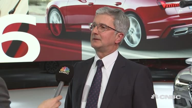 Audi chairman reacts to Trump's threat on auto industry