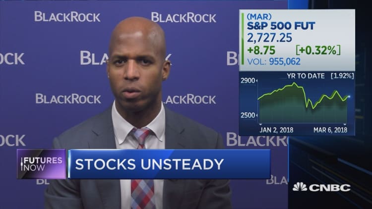 BlackRock’s biggest market risk isn’t inflation… it’s a trade war 