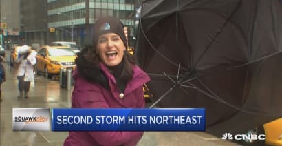 Second nor'easter in a week takes aim at northeast