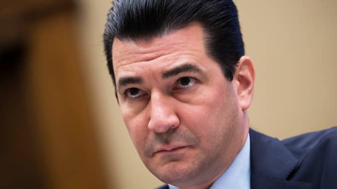 Dr. Scott Gottlieb, commissioner of the Food and Drug Administration