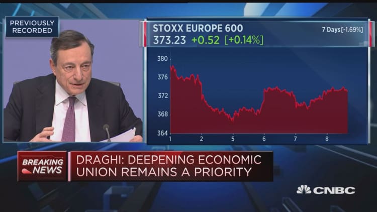 Draghi: Governing Council decision was unanimous