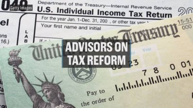 Advisors on tax reform