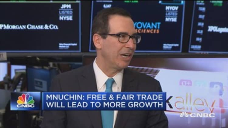 Treasury Sec. Mnuchin: There may be more countries exempted from the tariffs