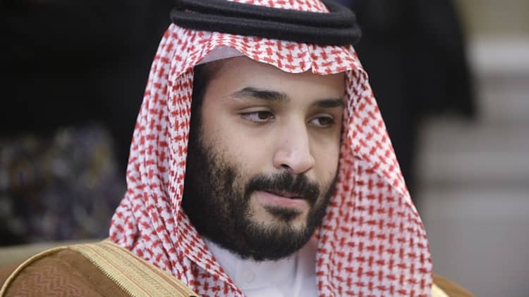 Saudi crown prince visit 'all about optics'