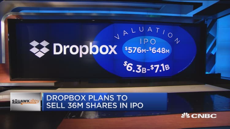 Dropbox set to kick off IPO roadshow