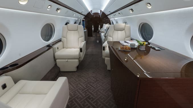 Wall Street Billionaire Turned Gulfstream Private Jet Into