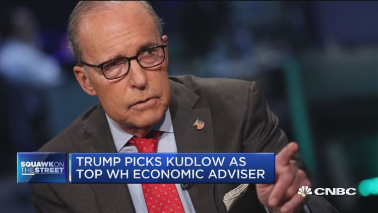 Kudlow is about cutting taxes to grow economy, says Jim Cramer