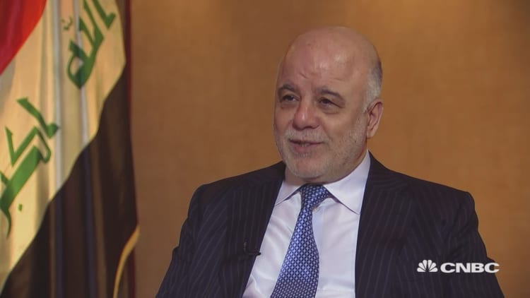 Iraq's Prime Minister Al-Abadi on economic diplomacy in the Middle East