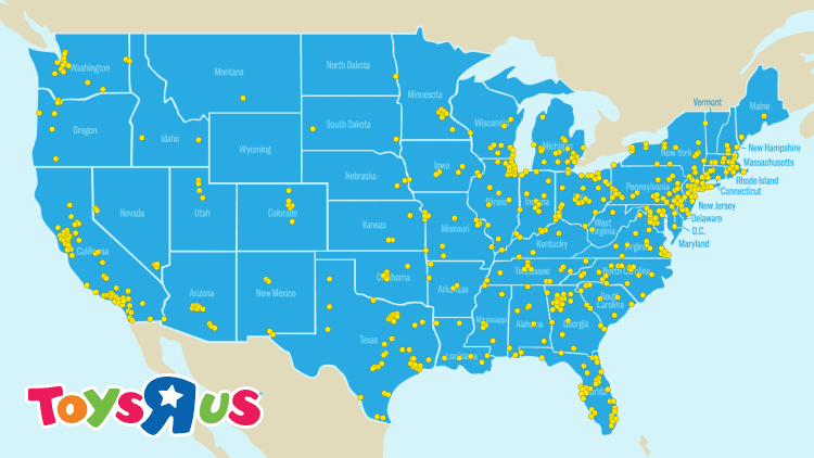 Here’s where all the closing Toys R Us stores are
