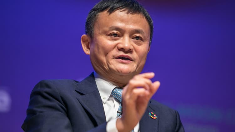 Alibaba founder Jack Ma is on a low for the time being, but he's not missing, sources tell CNBC.