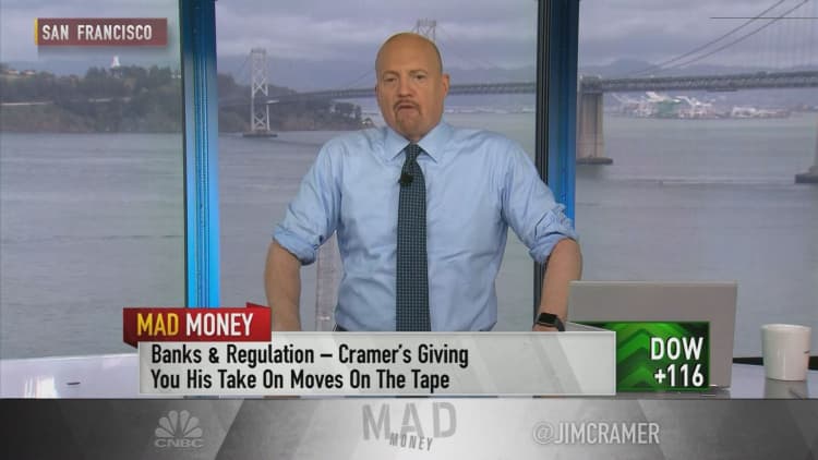Cramer says Republican-led Dodd-Frank rollback could lead to job cuts