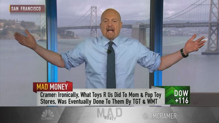 Cramer reveals what sealed the fate of the toiling Toys R Us