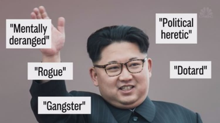 Trump and Kim Jong Un's War of the Words