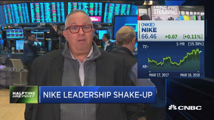 Swift reshuffling at Nike is cause for concern says analyst