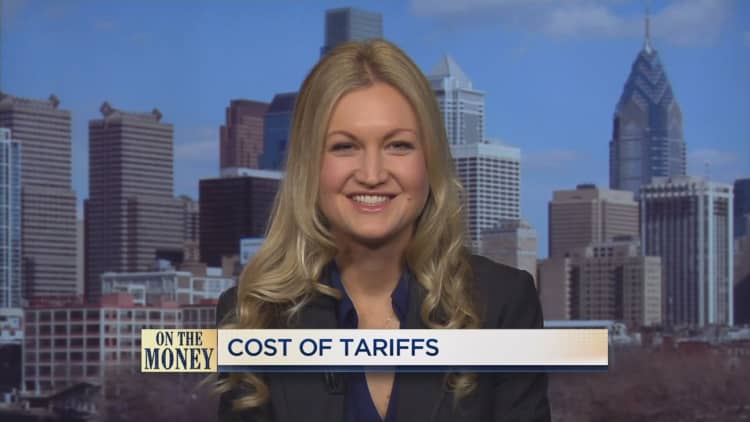 Cost of tariffs
