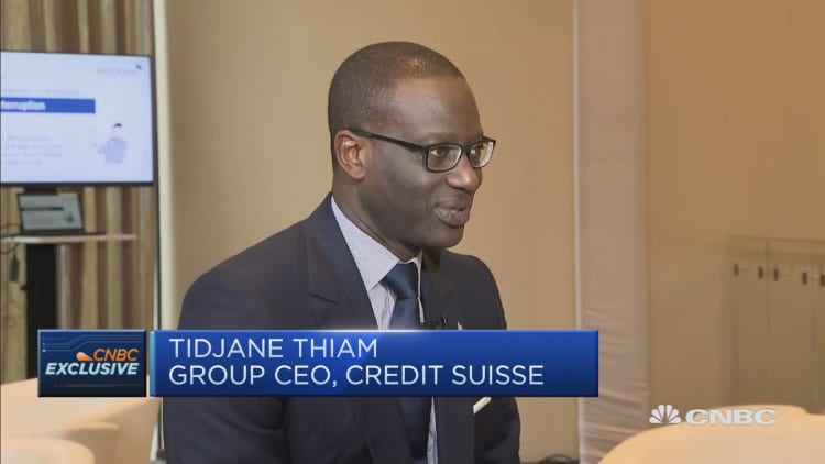 Credit Suisse's CEO on the company's restructuring efforts